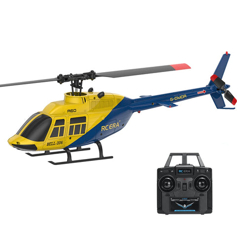 RC ERA A60 Mini Bell-206 1:42 Scale Flybarless RC Helicopter - 2.4