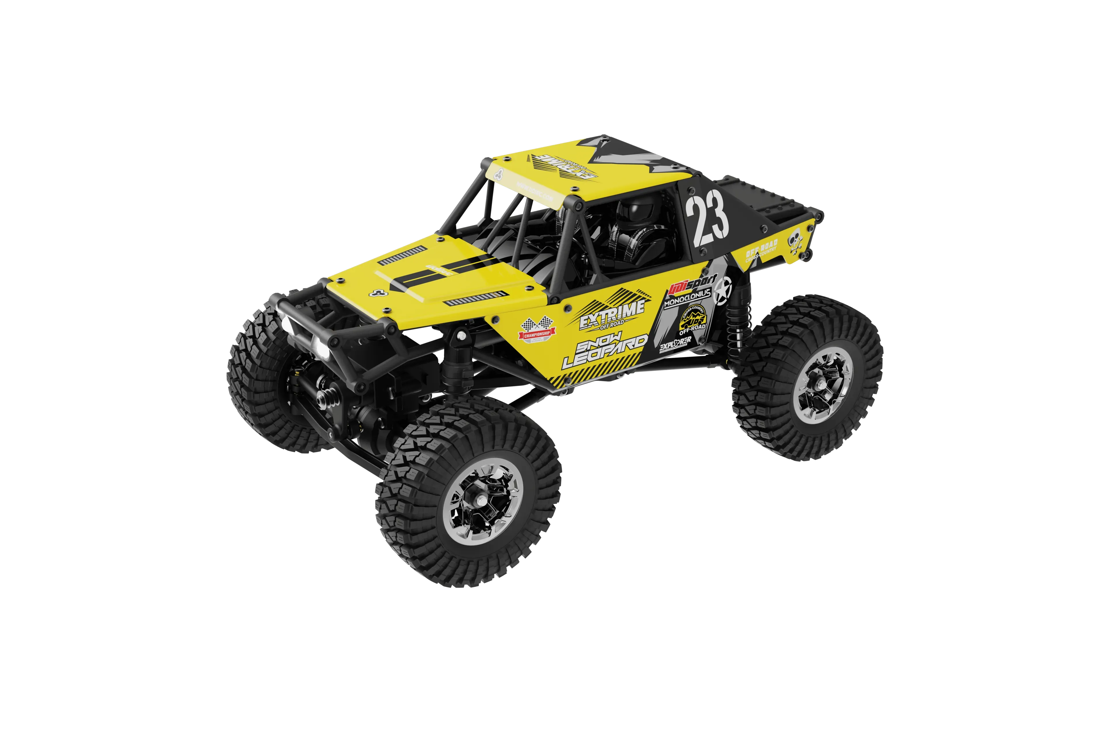 UCX2405 Pro - 1/24 Scale RC Car 4WD Brushless FOC Motor Rock