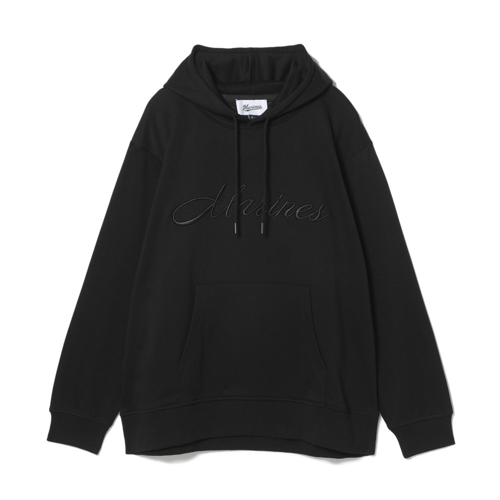 スクリプトMARINES 裏毛パーカー3D刺繍/マリーンズオンラインストア