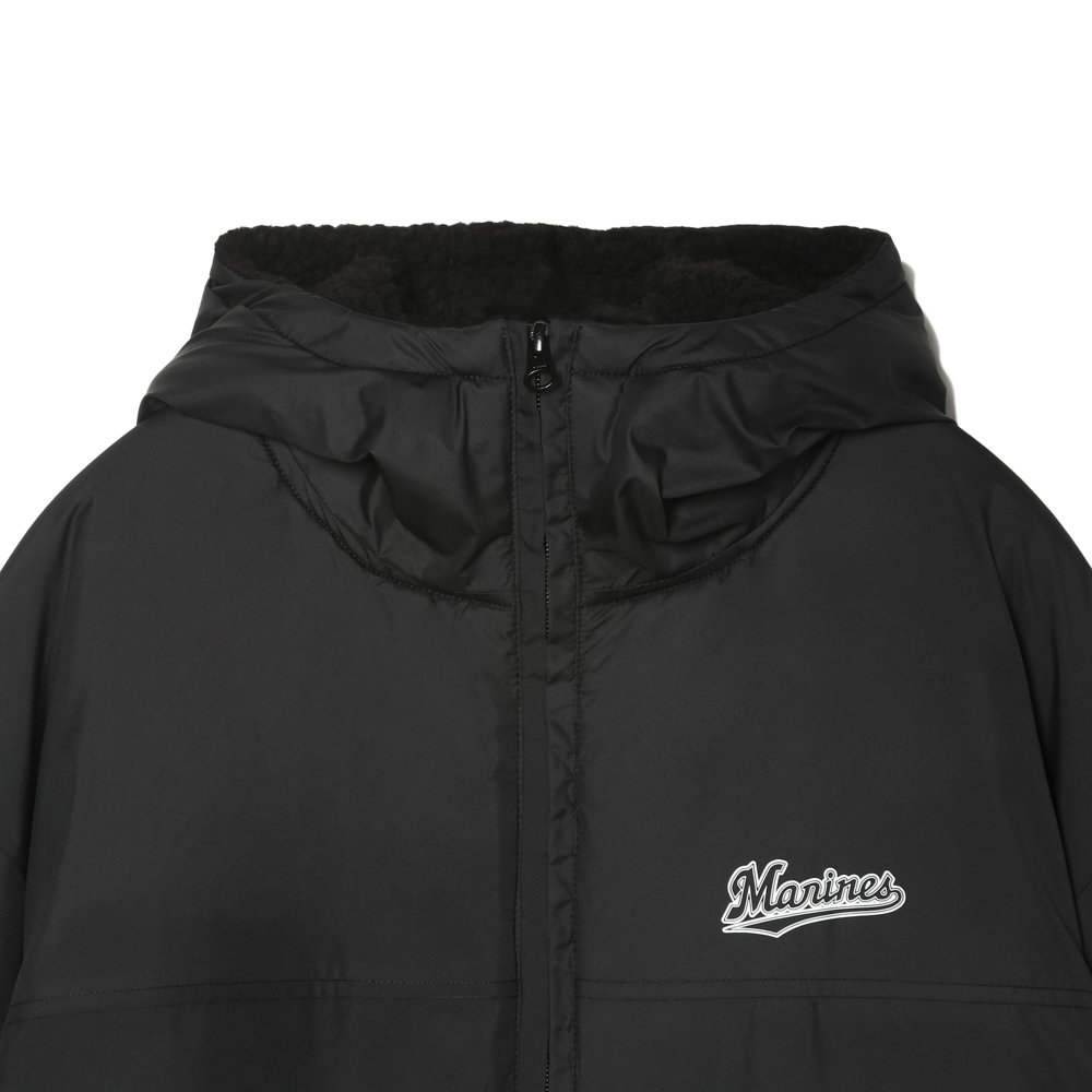 撥水中綿ベンチコート MARINESロゴ/マリーンズオンラインストア