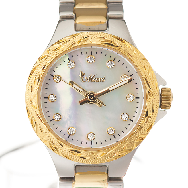 ハワイアンジュエリー/Stainless/シェルフェイスウォッチ/シルバー