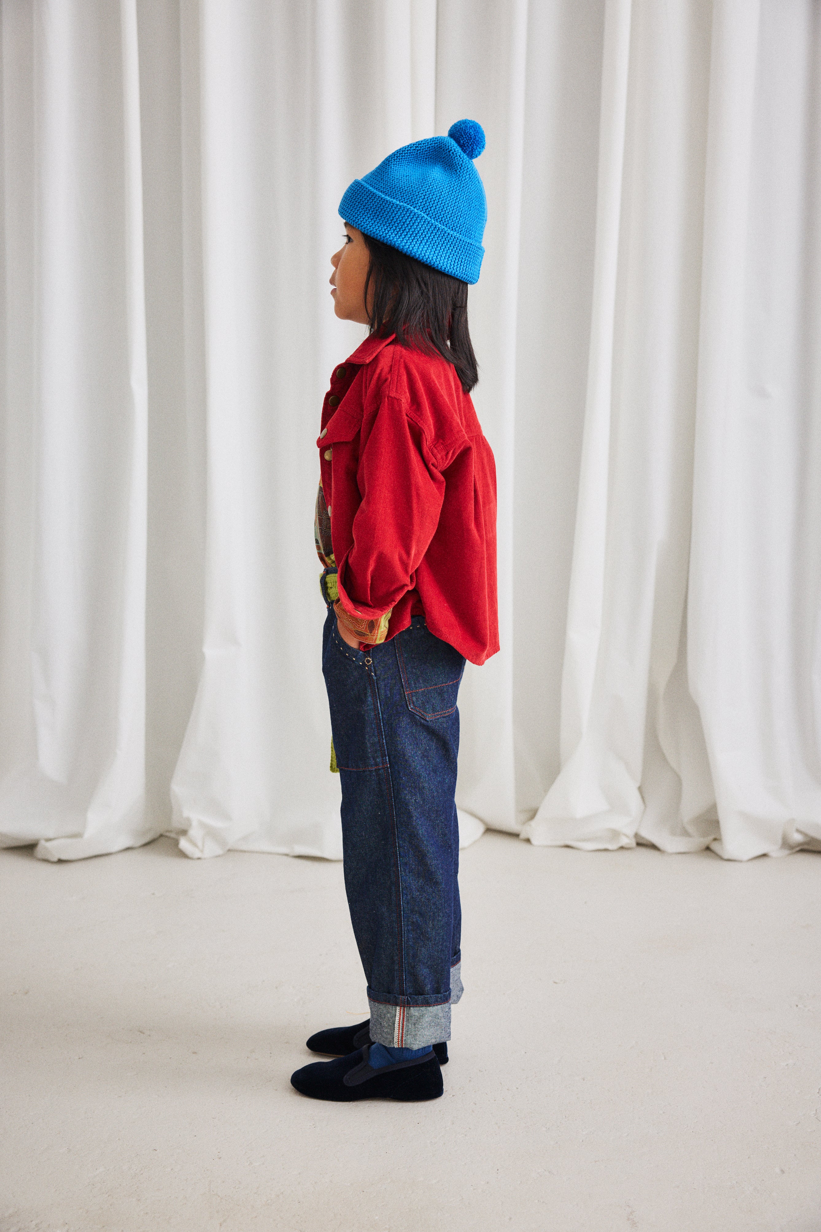 Garter Hat – Misha & Puff