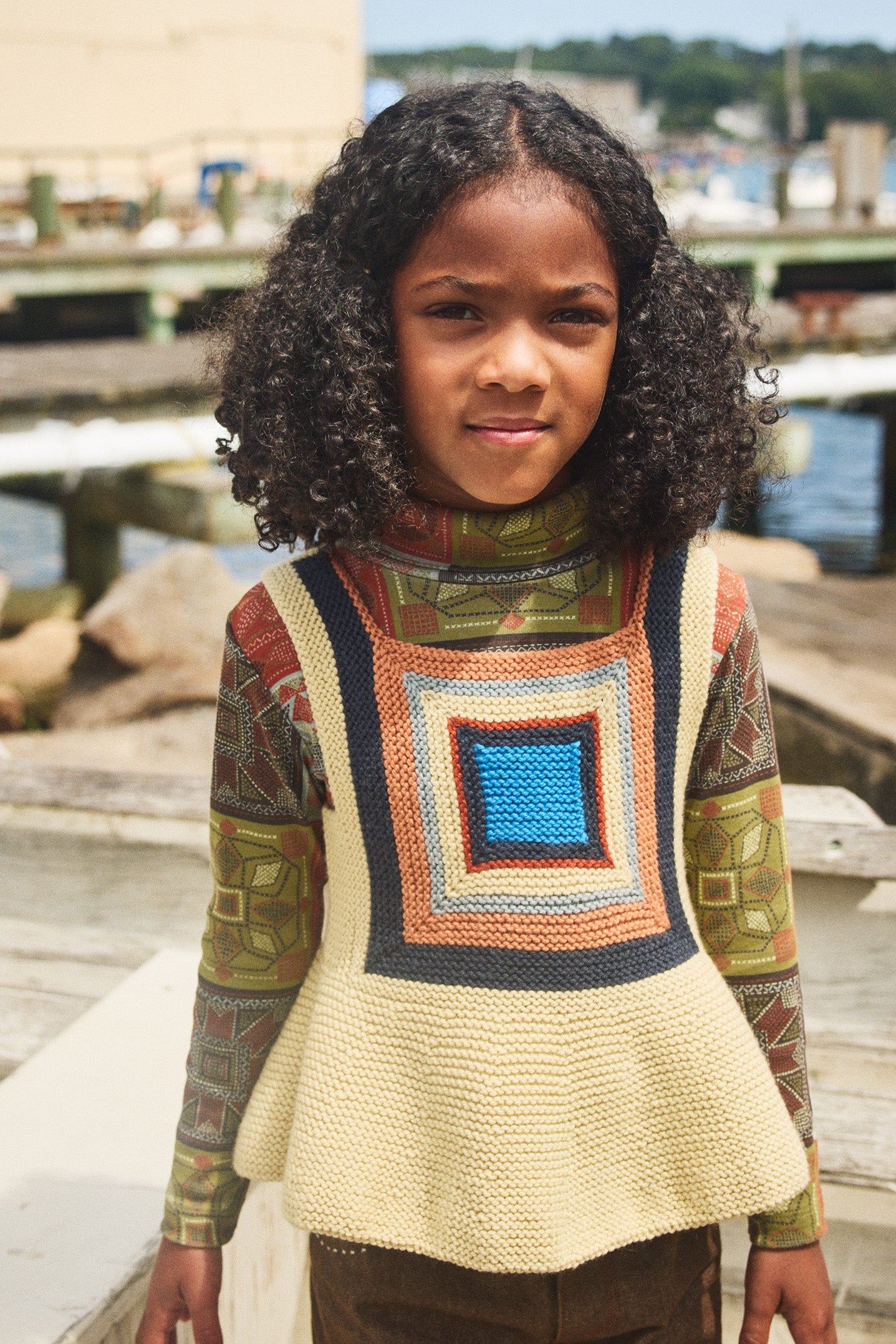 Log Cabin Top – Misha & Puff