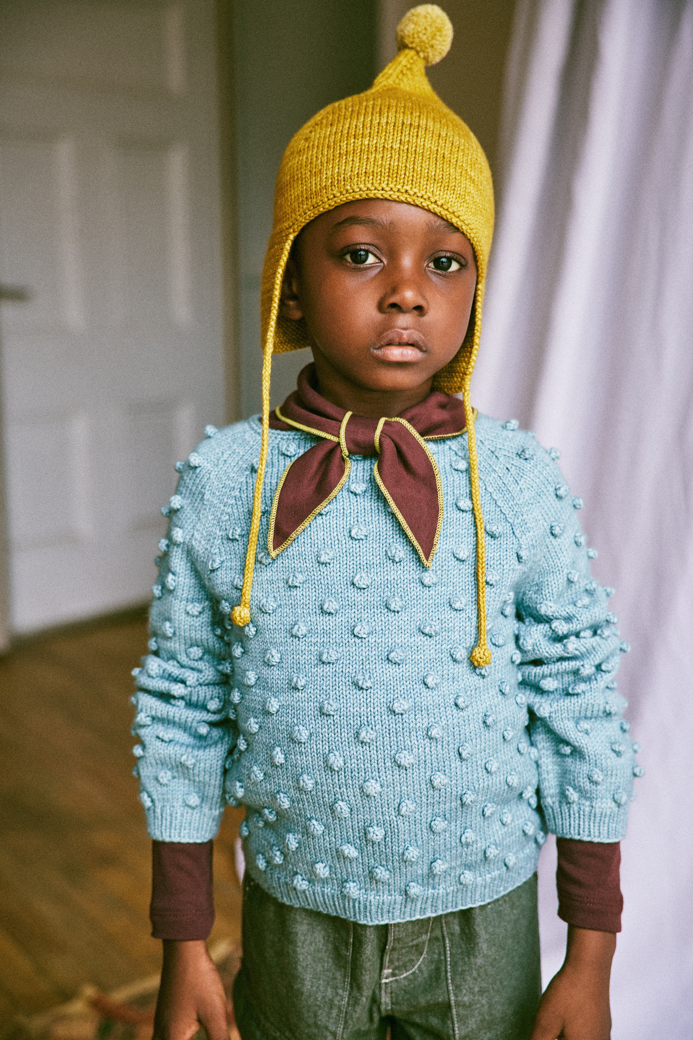 apolina misha and puff コラボ ベレー帽 ニット帽 2 apolina misha