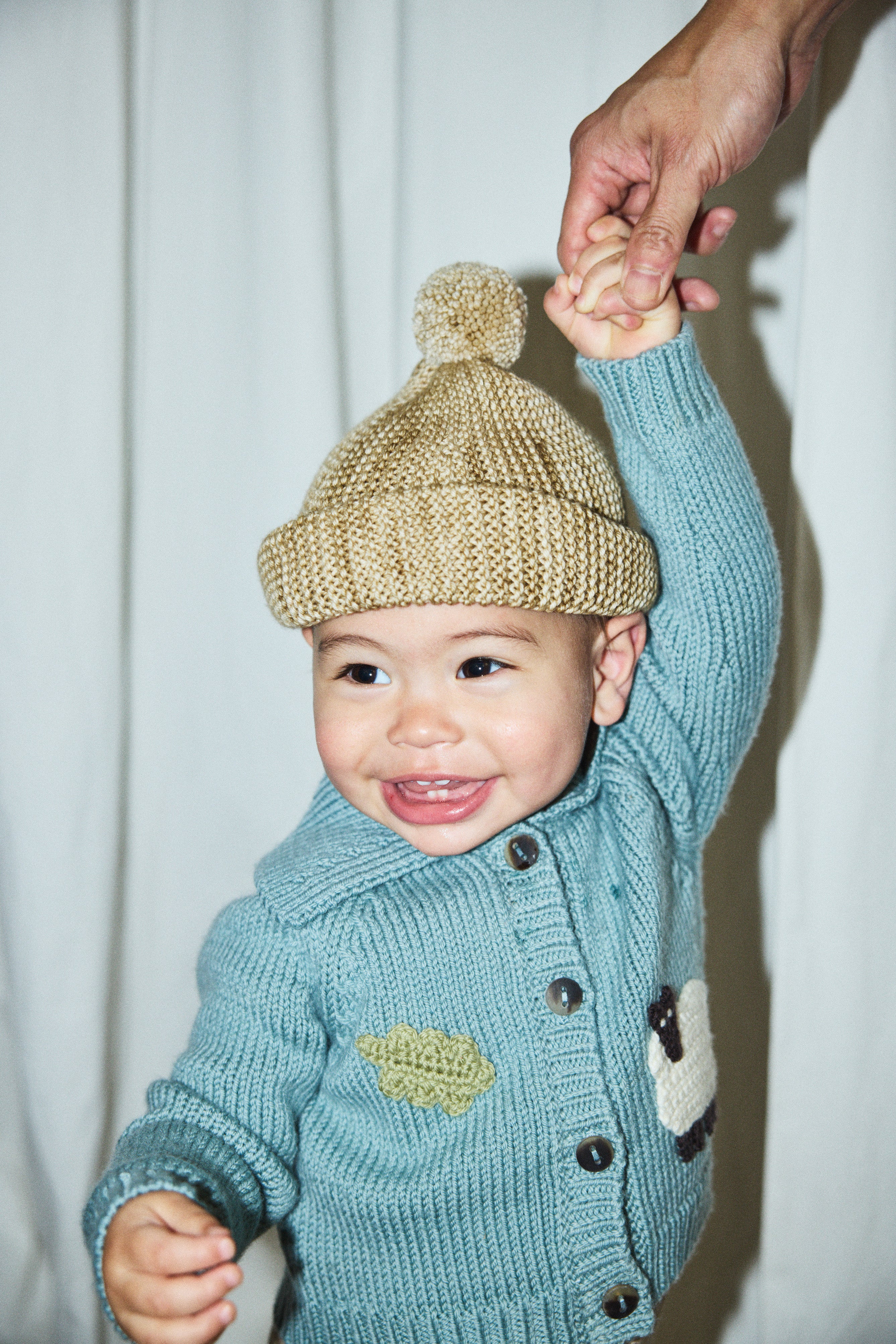 Baby Garter Hat – Misha & Puff