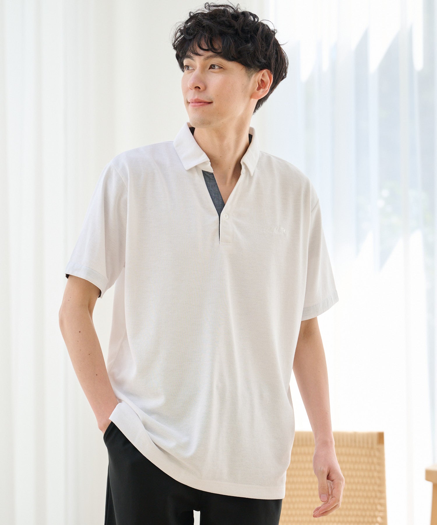 リネンタッチ ポロシャツ（ポロシャツ/メンズ）｜アーノルド パーマー