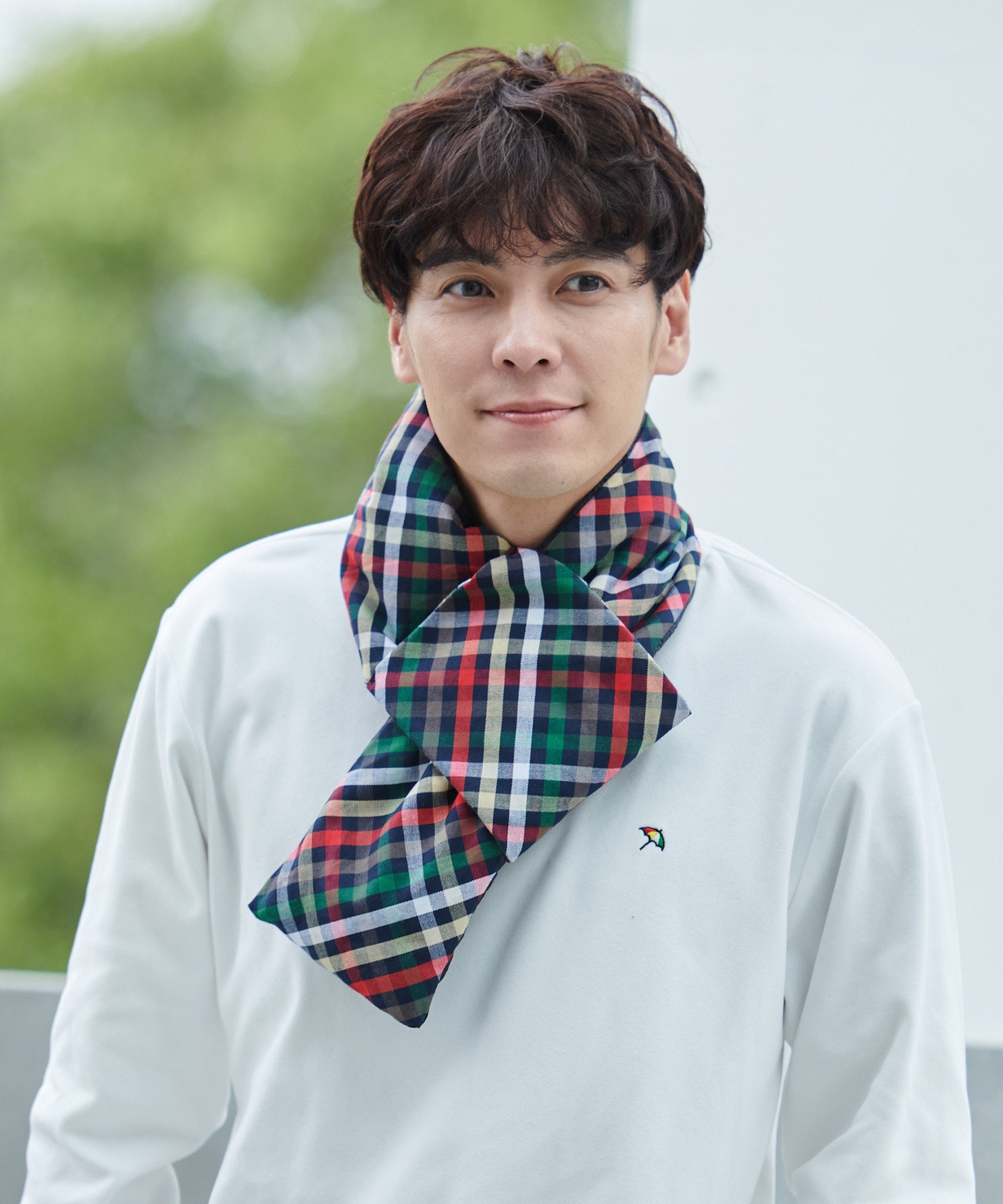 シェア リバーシブルダウンマフラー（マフラー/ユニセックス