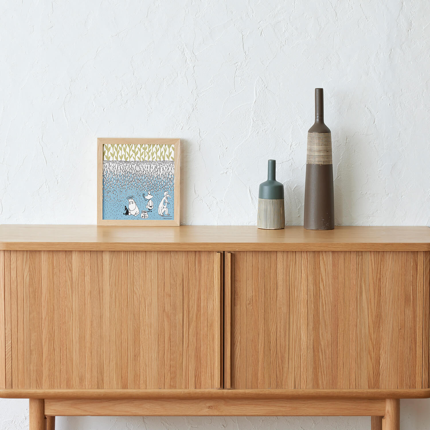 MOOMIN TRIBUTE WORKS×a good view アートポスター フレームセット