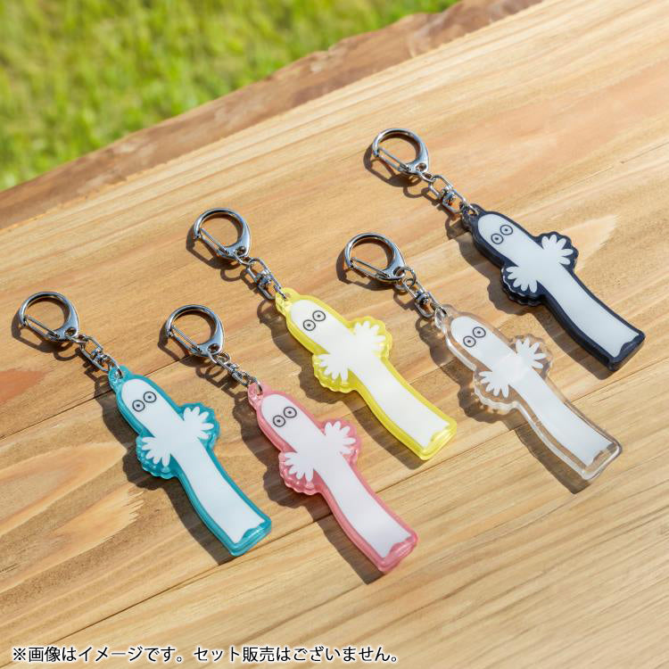 ニョロニョロアクリルキーホルダー（ピンク）8497 - MOOMIN SHOP