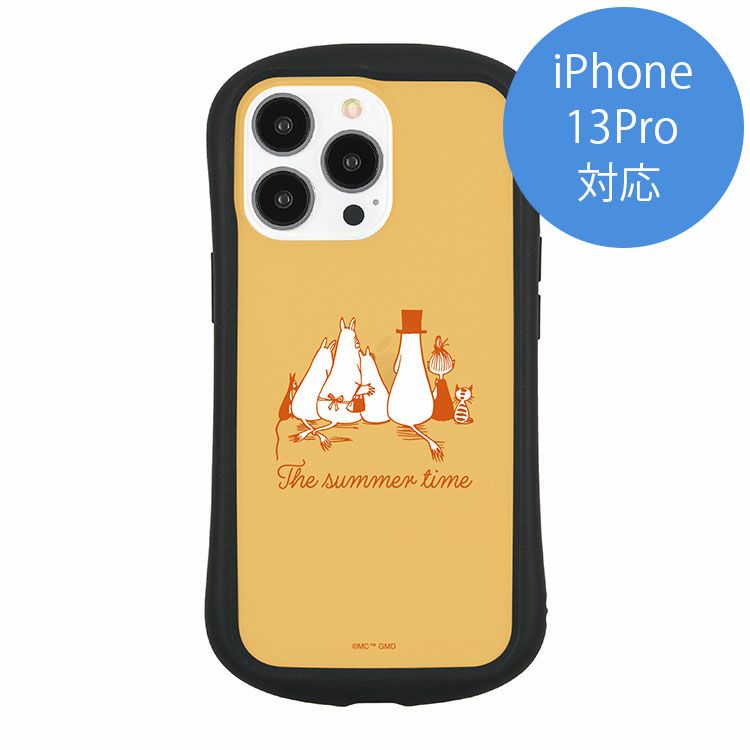 iPhone ハイブリッドクリアケース 【iPhone13Pro対応】（The summer