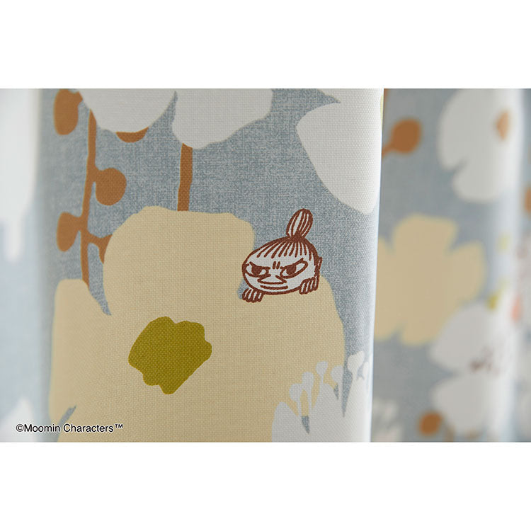 遮光カーテン200cm丈1枚（タイニーフラワー/ブルー）A1034＜取り寄せ品