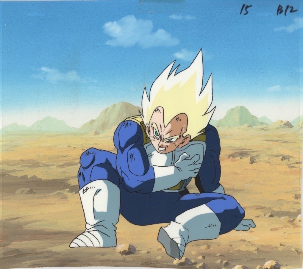 ベジータ四世 セル画 – NFT鳴門美術館