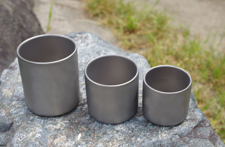 新潟直送計画】スタッキング チタンマグカップ（二重構造） – Art tech