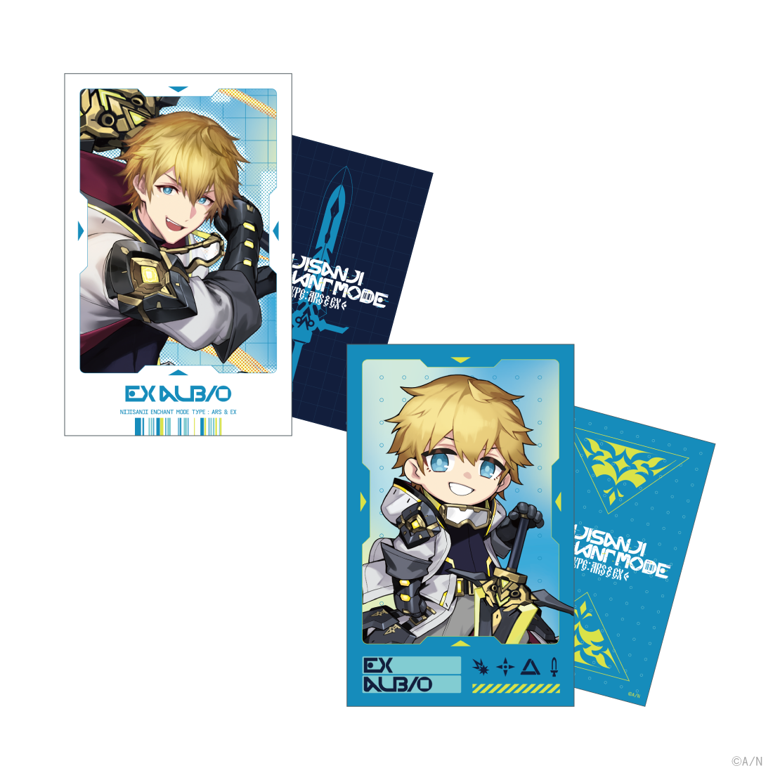 NIJISANJI Enchant Mode Type：Ars＆Ex】チェキ風カードセット｜にじ