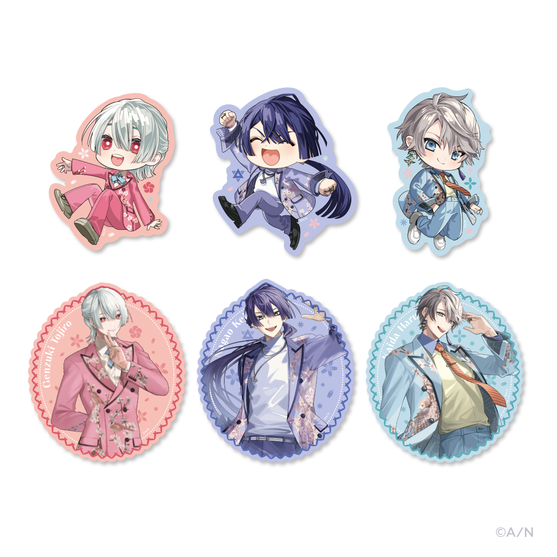 VΔLZ 5th Anniversary】ステッカーセット｜にじさんじオフィシャルストア