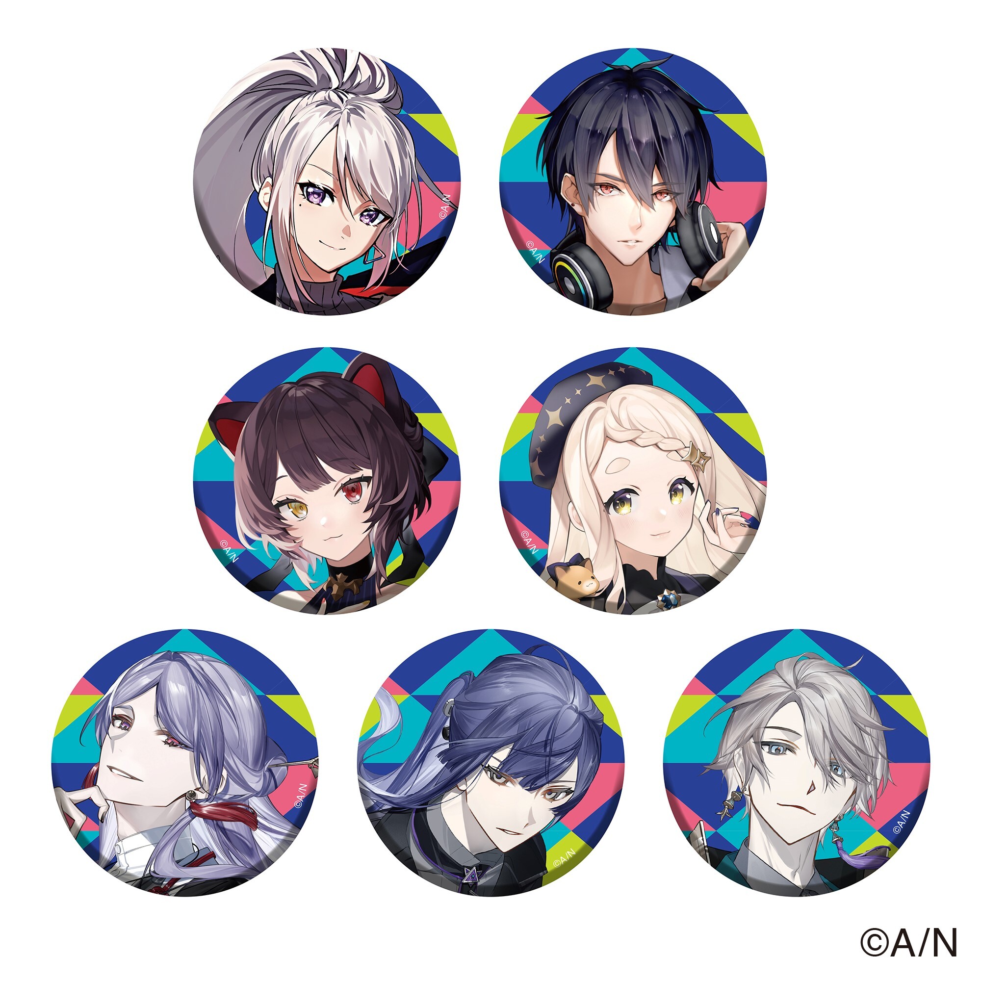 にじフェス2023 前夜祭】ランダム缶バッジ ｜にじさんじオフィシャルストア