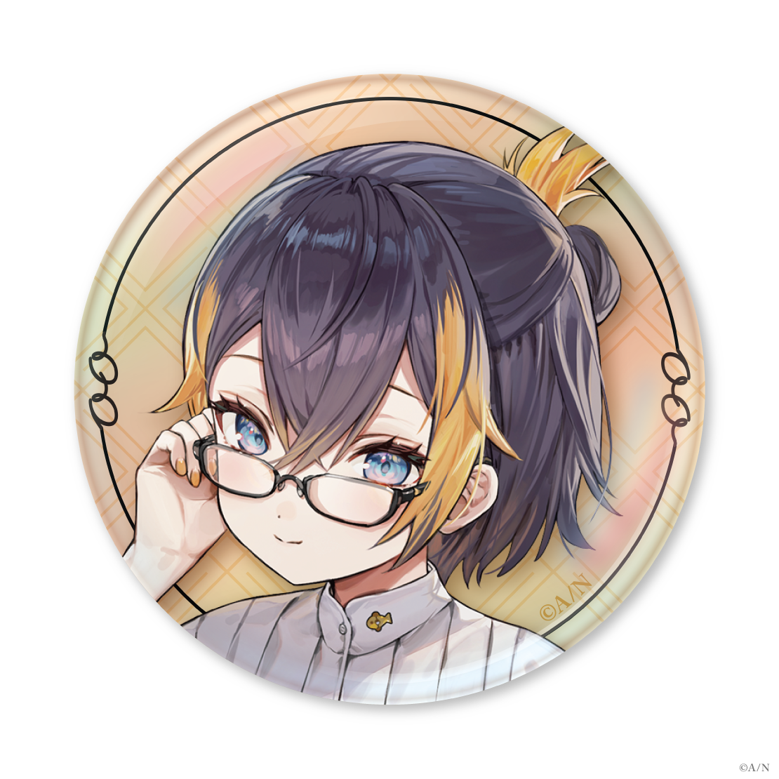 Eyeglasses of Elegance】 オーロラ缶バッジ｜にじさんじオフィシャル