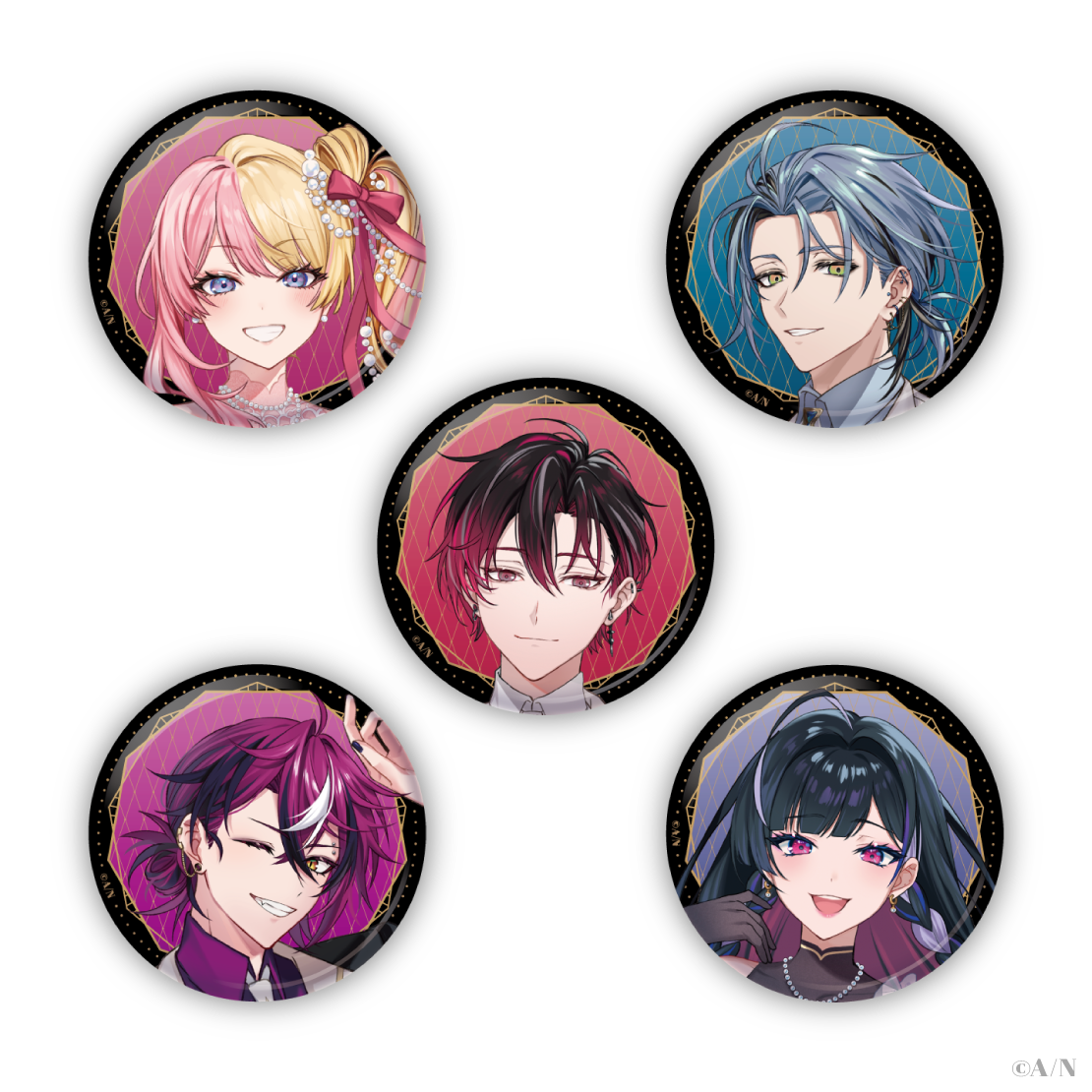 XSOLEIL 1st Anniversary】缶バッジ｜にじさんじオフィシャルストア