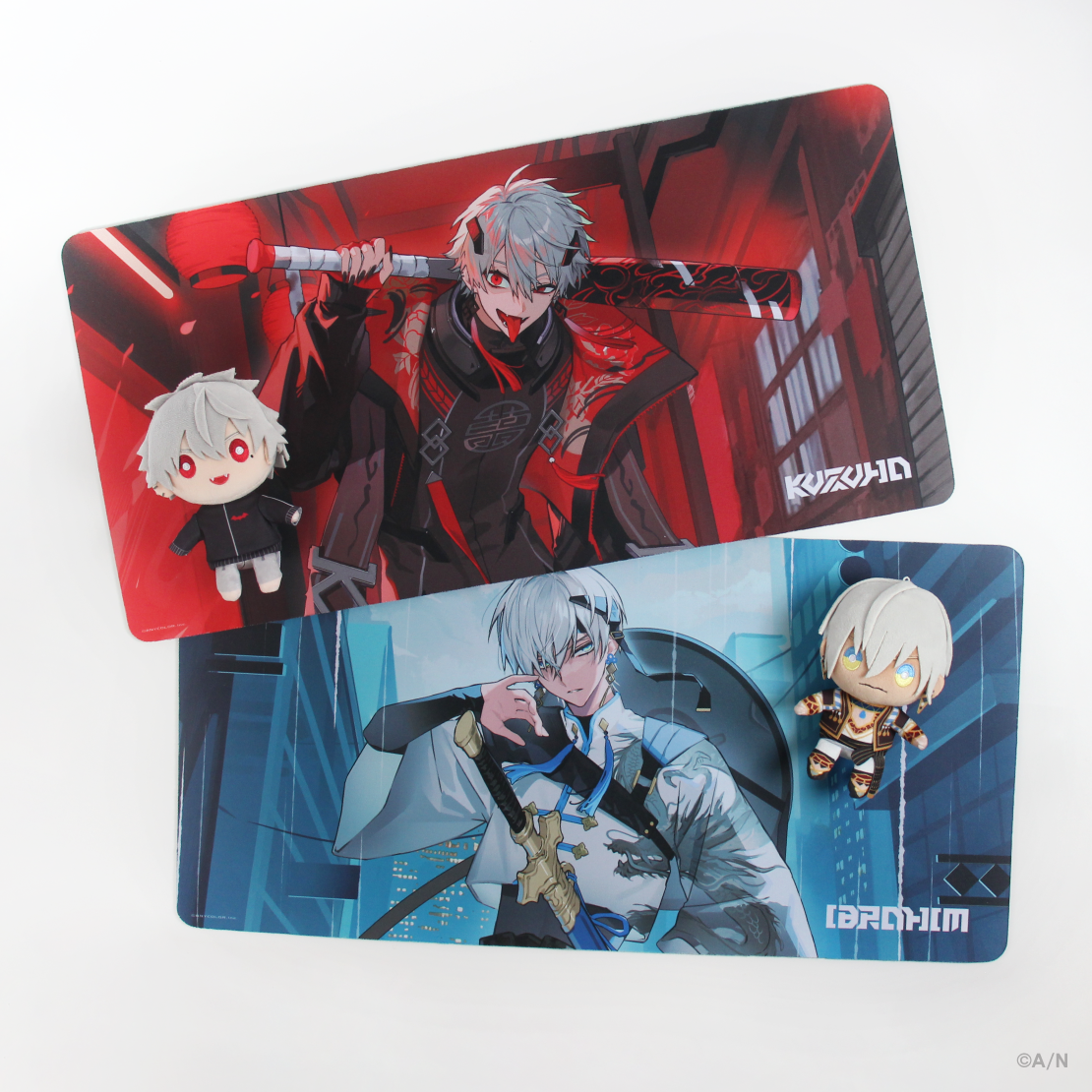 NIJISANJI Battle Mode Type：Kuzuha＆Ibrahim】大判ラバーマット｜に