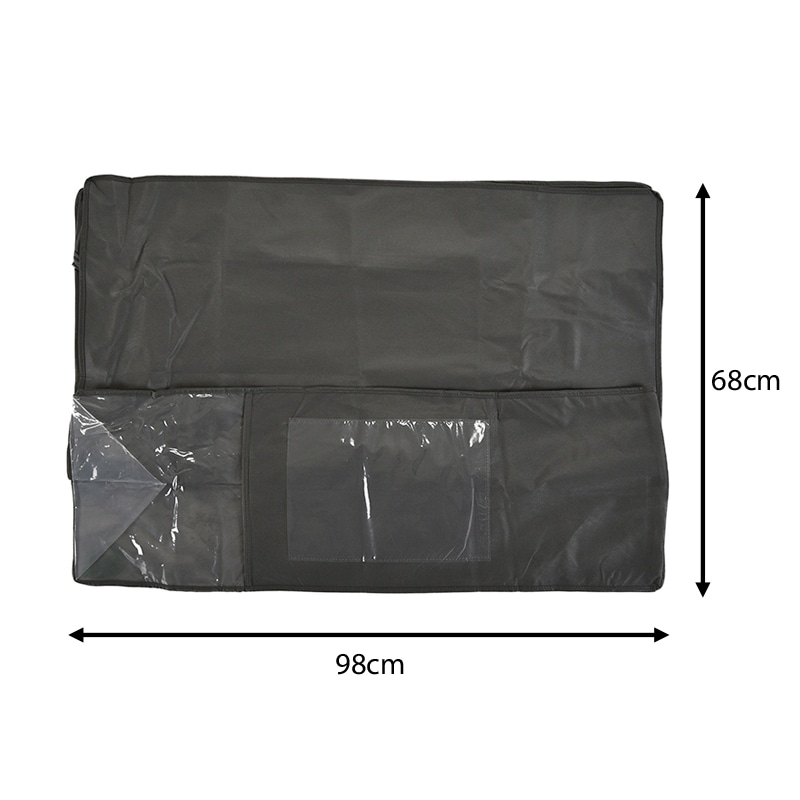 マットレス専用 不織布バッグ(（シングル）W68×H98 ×D33cm グレー