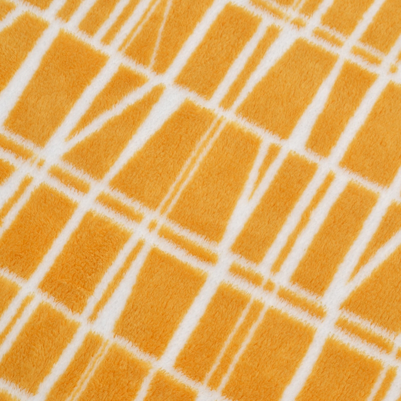 フィンレイソン 軽量ボアブランケット(（シングル）140×200cm イエロー