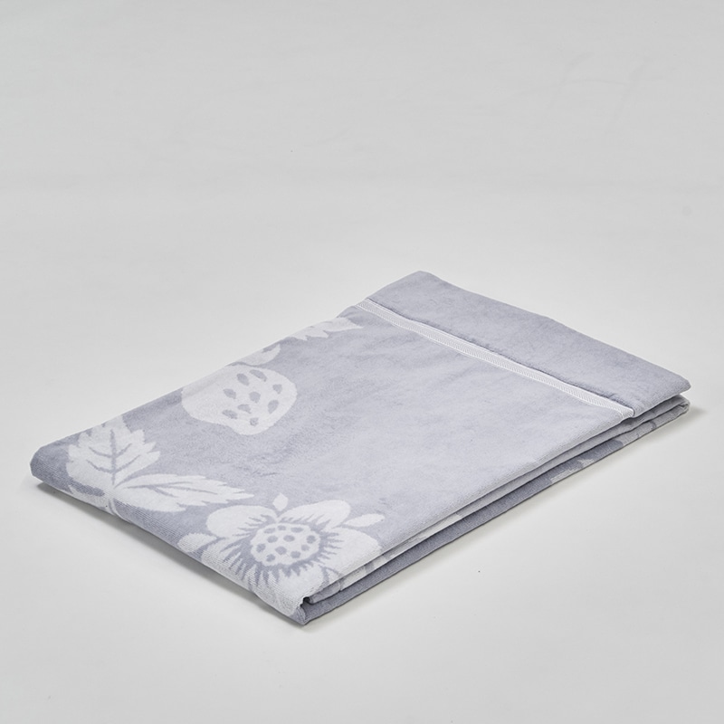 ウェッジウッド タオルケット(（シングル）140×190cm グレー): 毛布