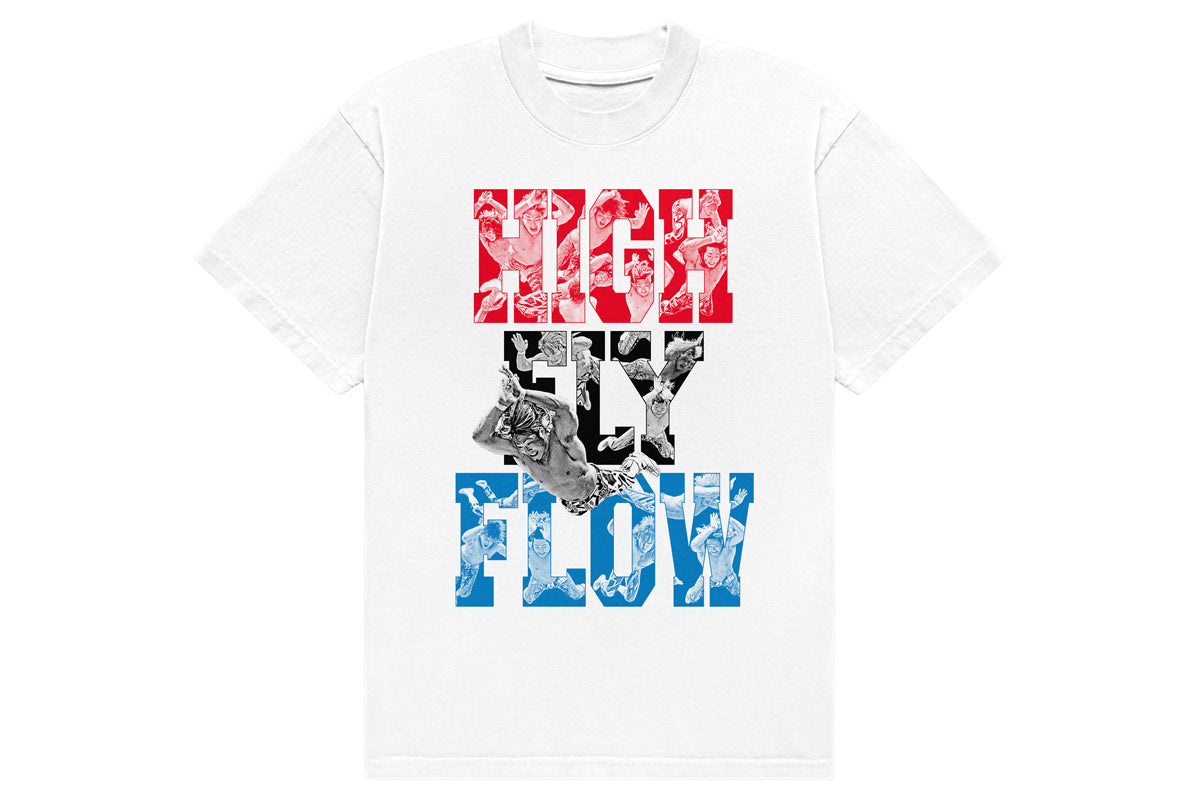 棚橋弘至「HIGH FLY FLOW」ピクチャーTシャツ