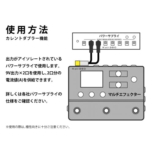 DC-3398 Current Doubler Cable