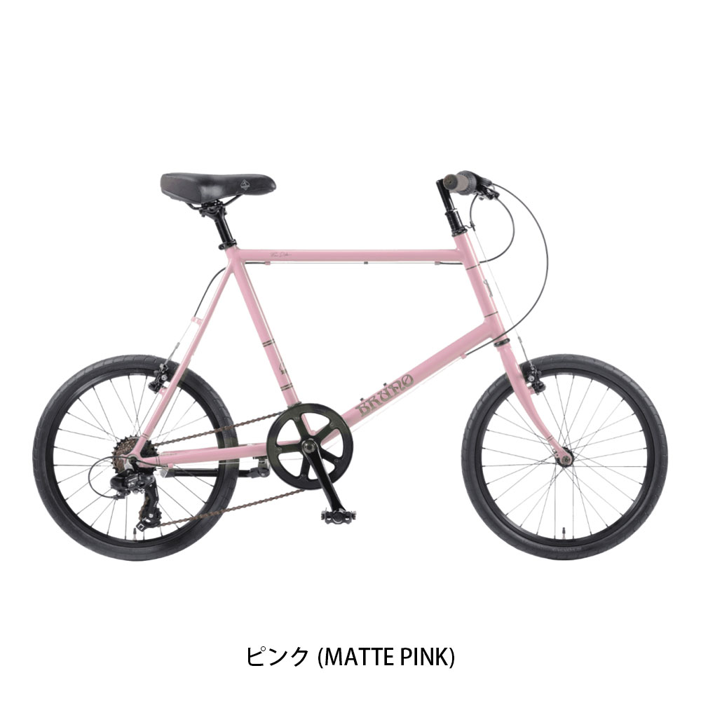 店頭受取限定 ブルーノ MINIVELO FLAT 2022 小径車 20インチ マット