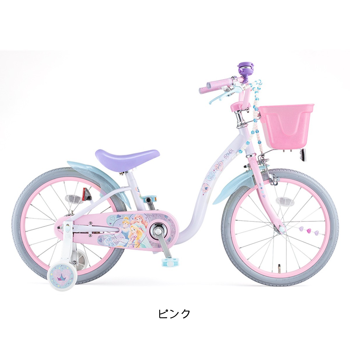 アイデス プリンセス ゆめらぶ S18 幼児自転車 4歳～9歳 オリジナル