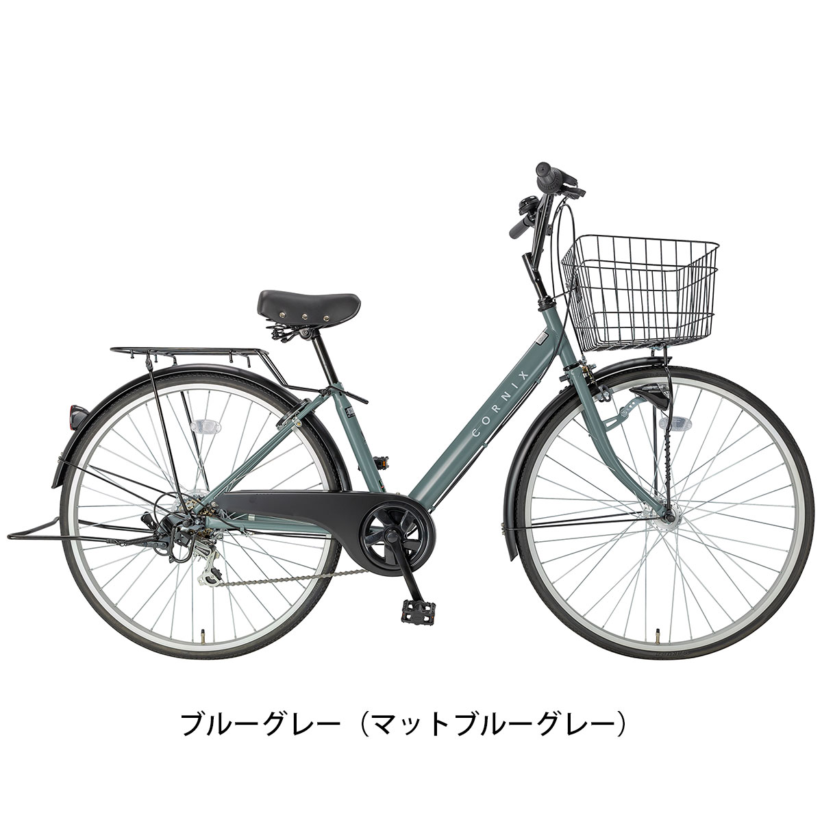 サイクルスポット コルニクス ママチャリ 27インチ 6段変速 [CS-DL276V