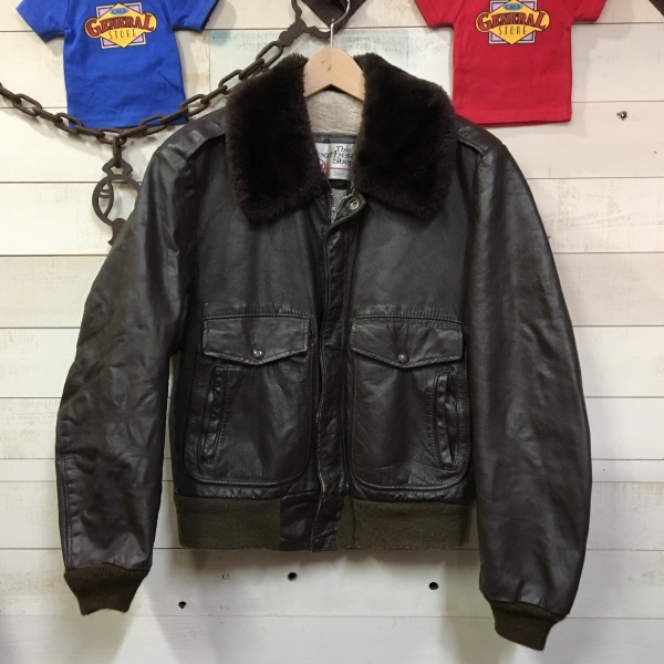 Sears（シアーズ）ヴィンテージ・ボア付きレザージャケット 1970年代