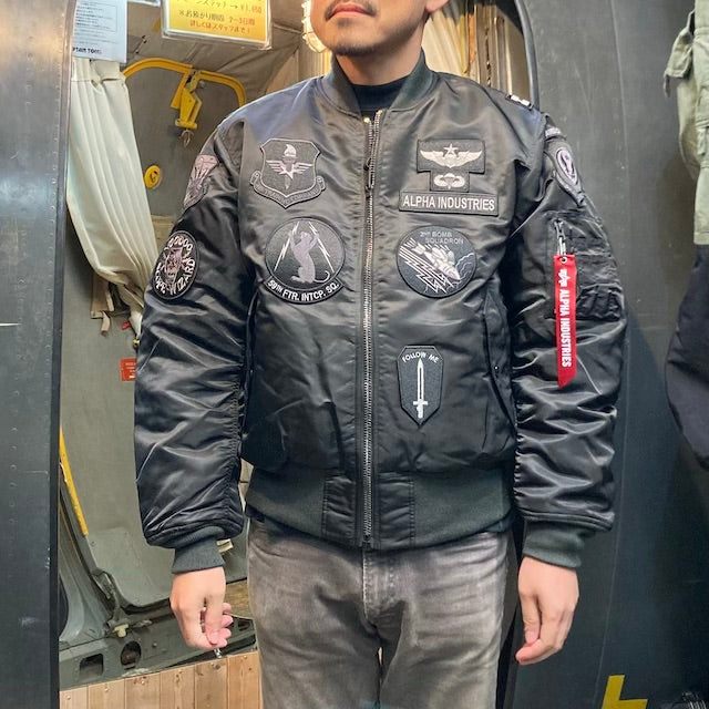 ALPHA INDUSTRIES】50s復刻 ma-1 フライトジャケット