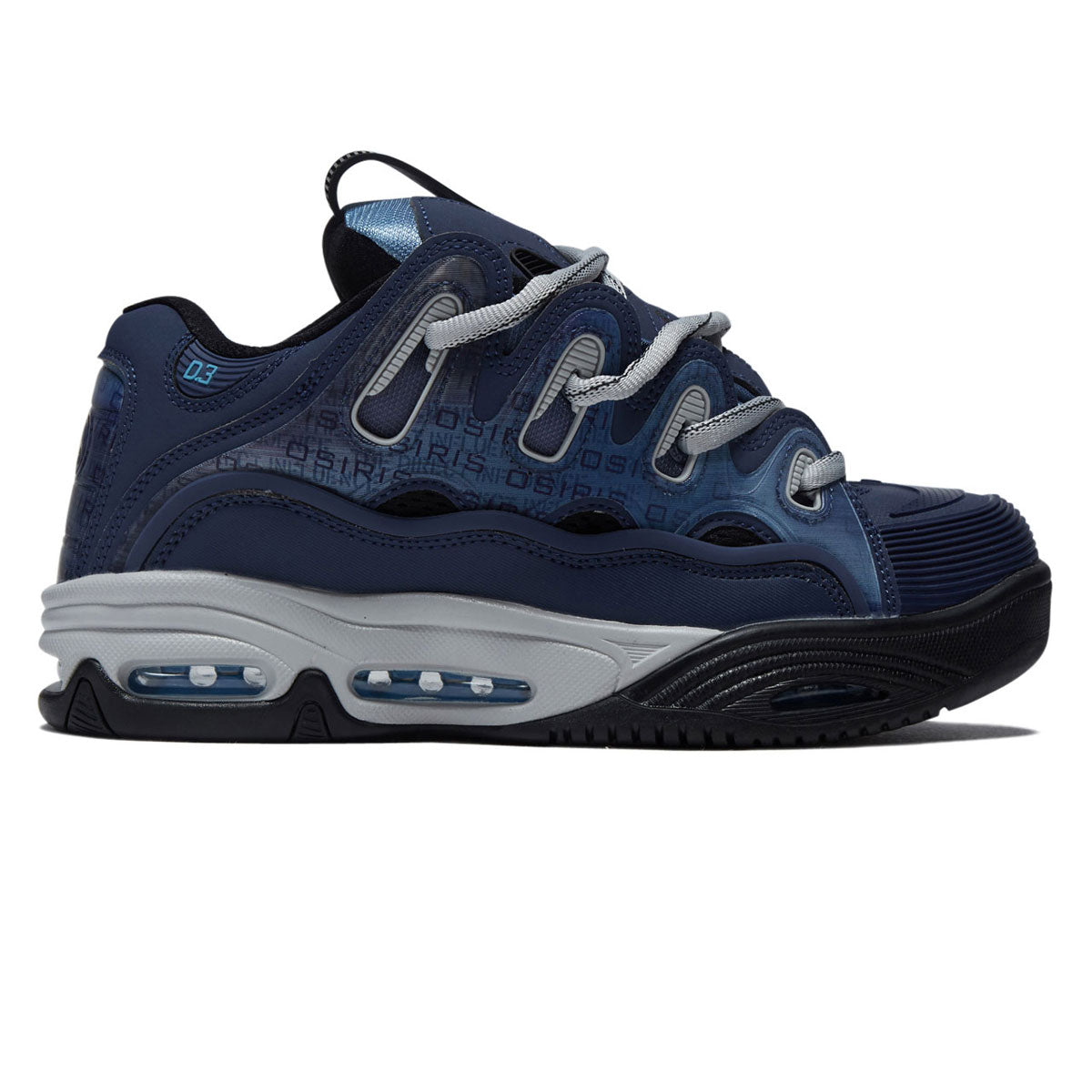 Osiris D3 2001 Shoes - Navy/Grey/Blue – CCS