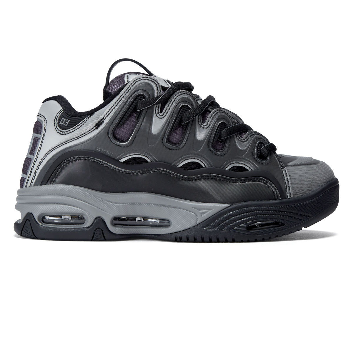 Osiris D3 2001 Shoes - Silver/Black/Holo – CCS