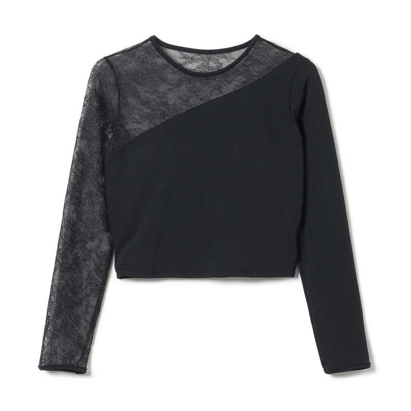 ☆レースコンビアシンメトリートップ 商品ページ | チャコット