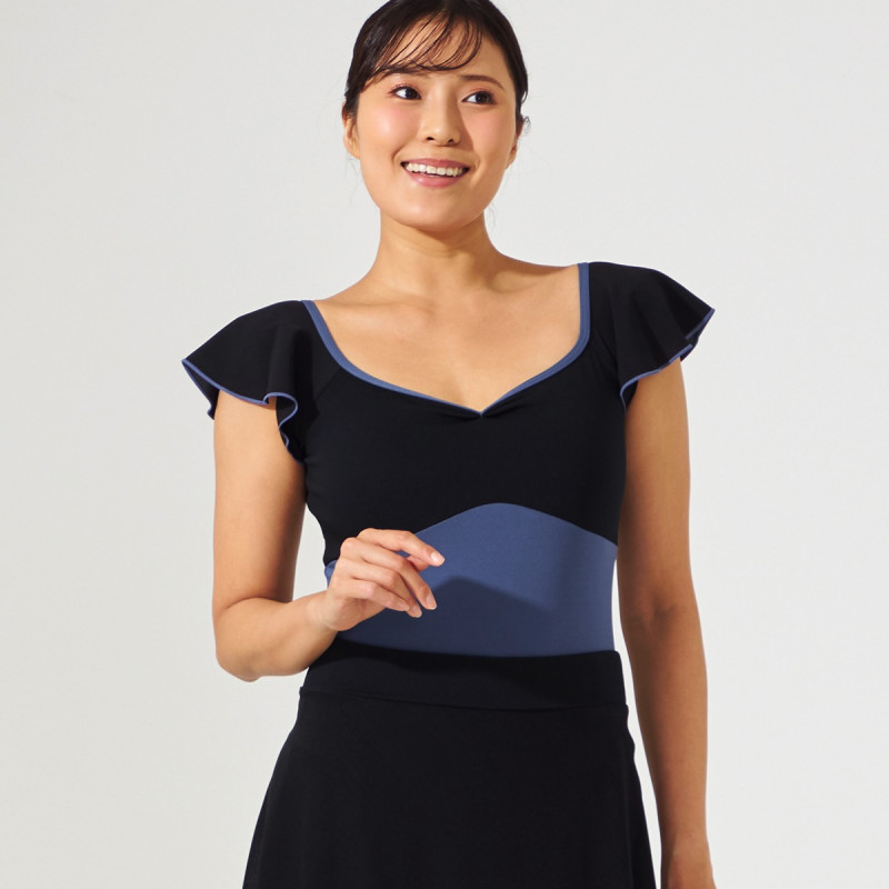 ☆フレアスリーブレオタード 商品ページ | チャコットオンラインショップ