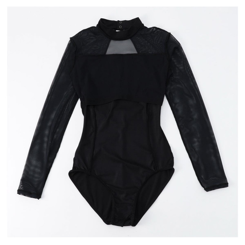 Nela ライン】ロングスリーブレオタード 商品ページ | チャコット