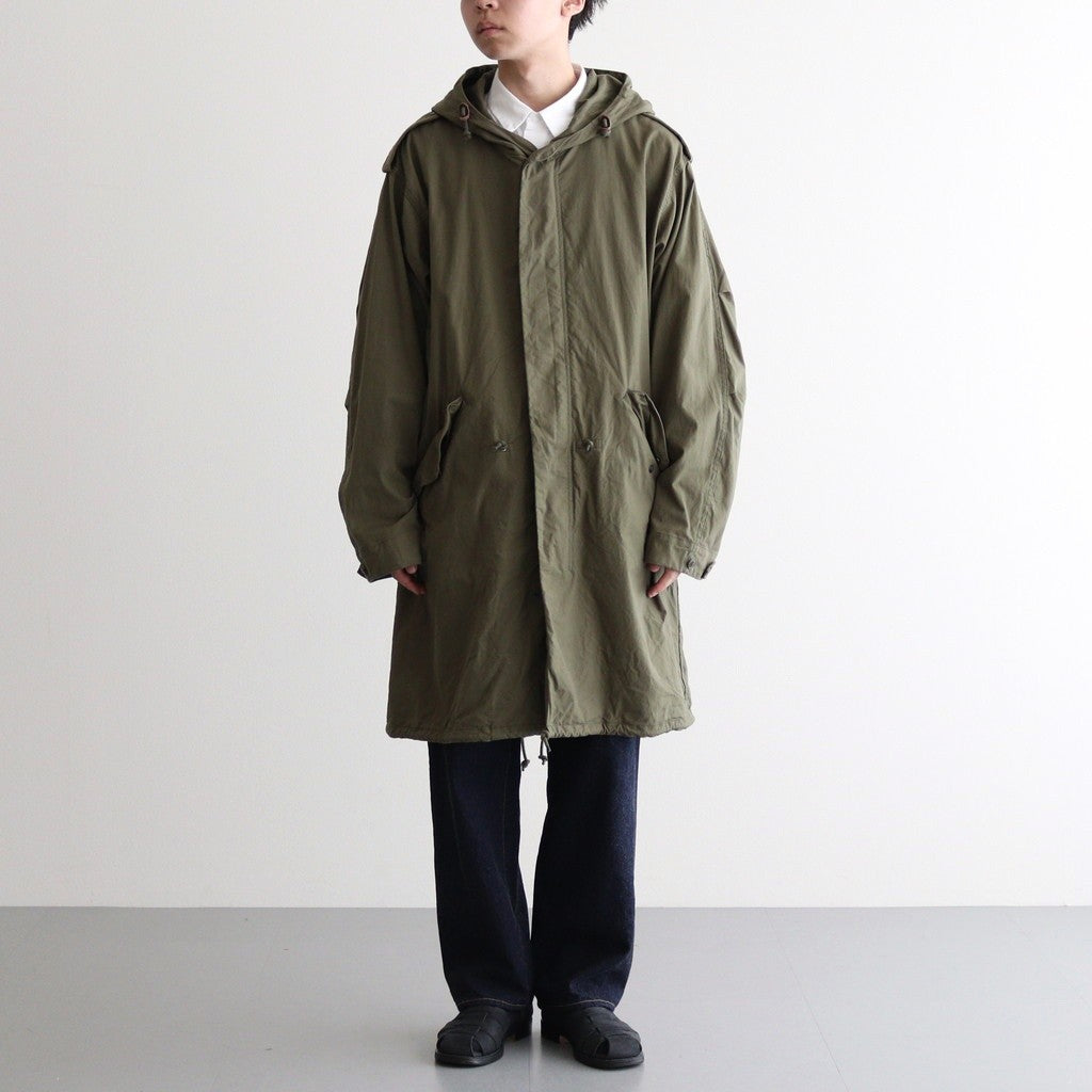 M-51 FIRLD PARKA #OLIVE POPLIN [23502] _ YAECA | ヤエカ – ciacura
