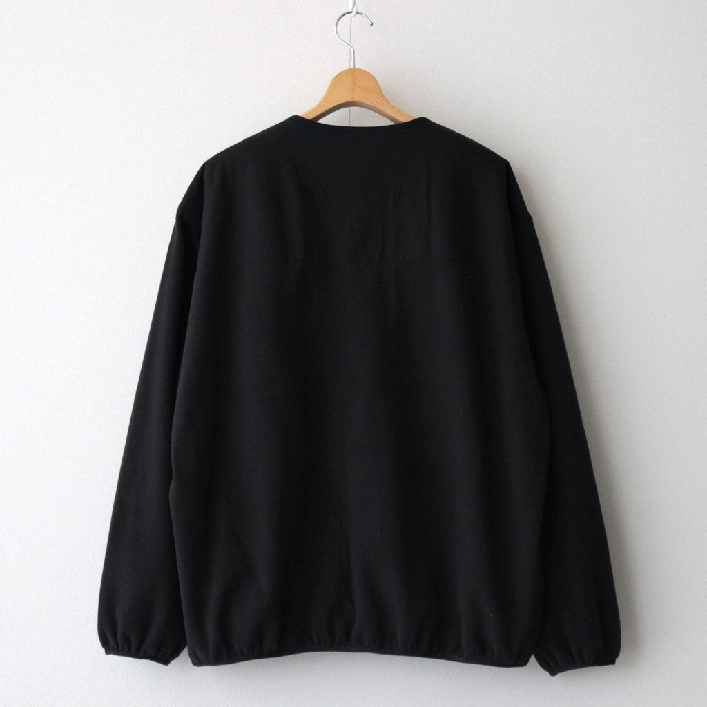 SYNTHETIC FLEECE CARDIGAN #BLACK [FSC243-30093] – ciacura