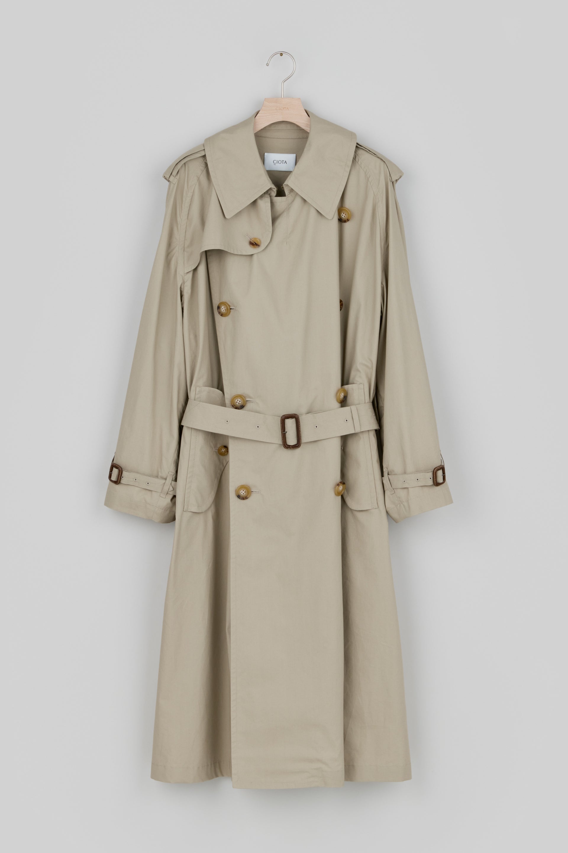 Trench Coat (Typewriter Cloth) – CIOTA Online Shop