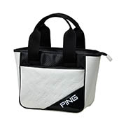 GB-U2518 エンボスラウンドトート(ホワイト): バッグ│PING ONLINE SHOP