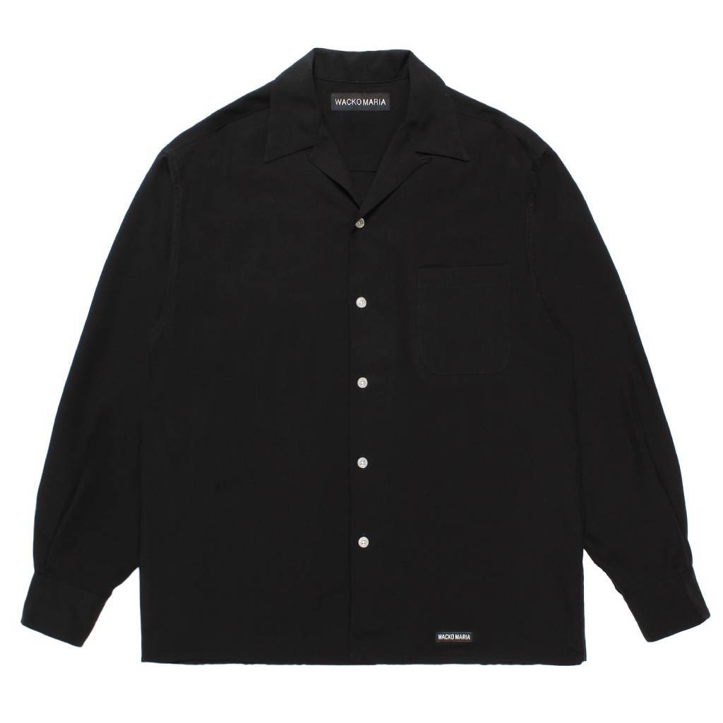 TIM LEHI | 50'S SHIRT L/S ( TYPE-1 ) #BLACK [25FW-WMS-OC11]_WACKO