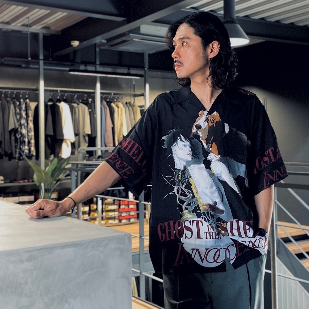 GHOST IN THE SHELL 2 INNOCENCE | 攻殻機動隊 | S/S HAWAIIAN SHIRT