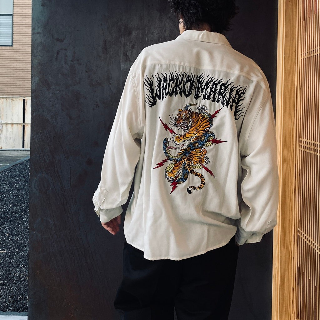 TIM LEHI | 50'S SHIRT L/S ( TYPE-1 ) #IVORY [25FW-WMS-OC11]_WACKO