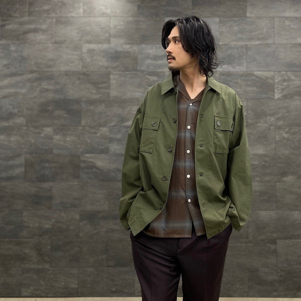 WACKO MARIA | WACKO MARIA ARMY SHIRT TYPE 3 #KHAKI [21SS-WMO-ML23