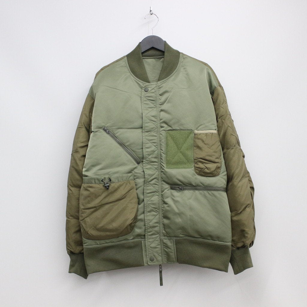 TECH REVERSIBLE MA-1 #SAGE [BW-27022W]_DAIWA PIER39 | ダイワピア39