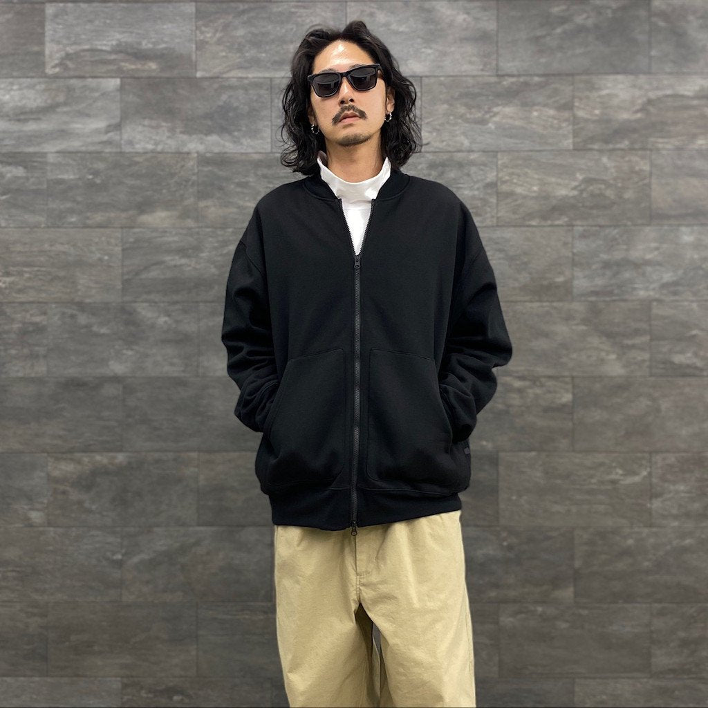 TECH SWEAT CARDIGAN #BLACK [BE-54023W]_DAIWA PIER39 | ダイワピア39