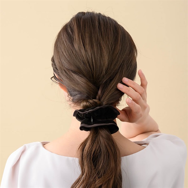 プライマリーベルベット シュシュ S(ブラウン) | シュシュ | COMPLEX