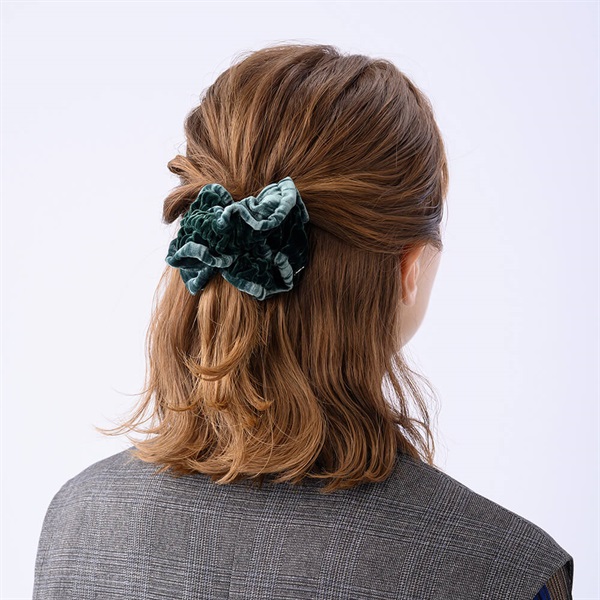 ソフトベルベット シュシュ(グリーン) | シュシュ | COMPLEX BIZ